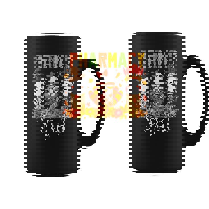 Pharmacy Squad Pharmacist Pumpkin Fall Thanksgiving Coffee Mug