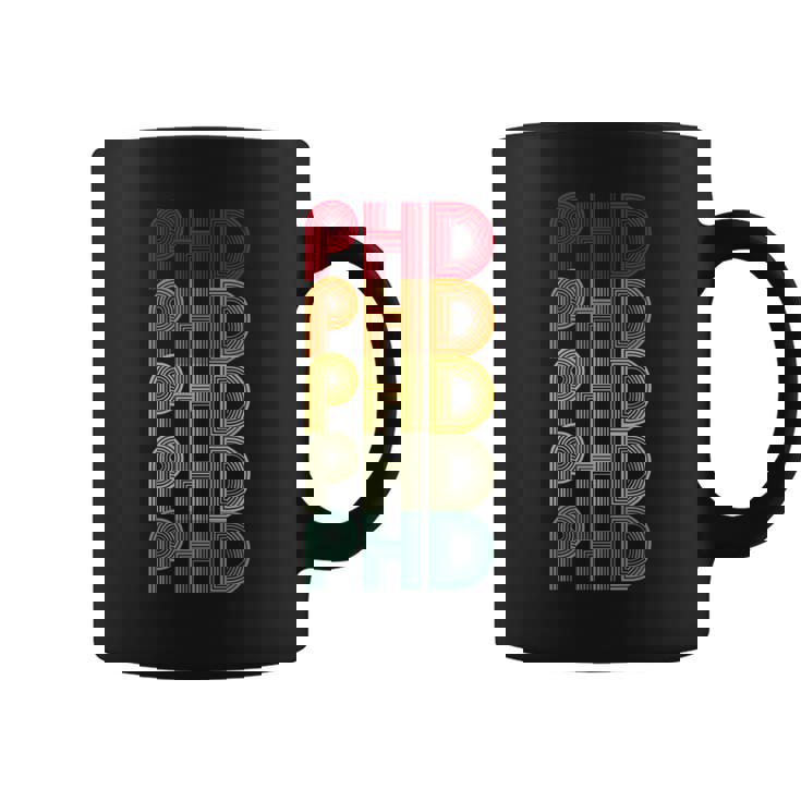 Phdレトロドクターphdスクールファニー。 コーヒーマグ