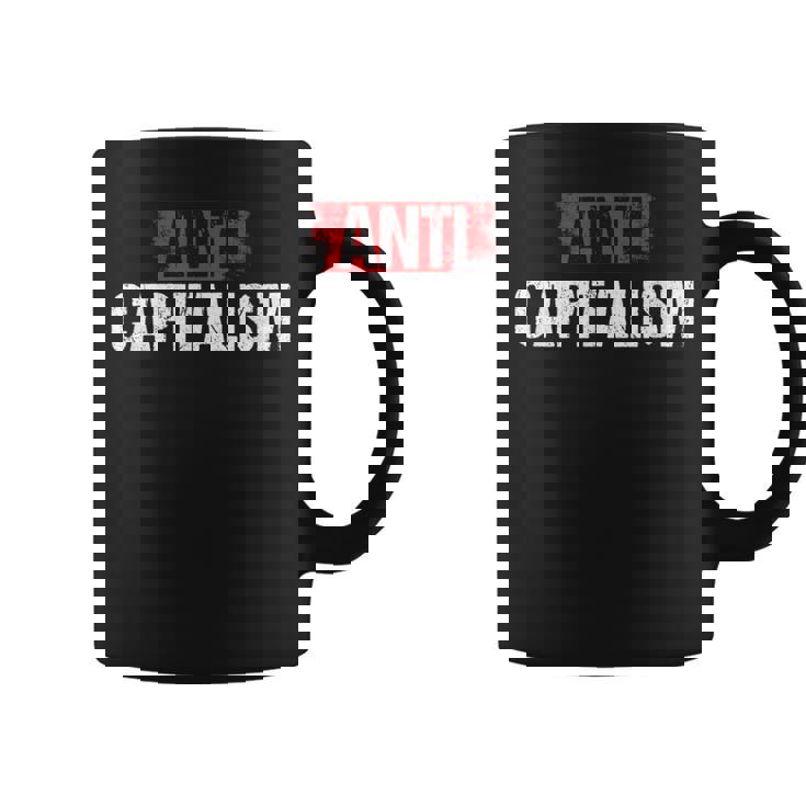 Politicsocialismo Libertario Anticapitalismo Capitalista Taza de café