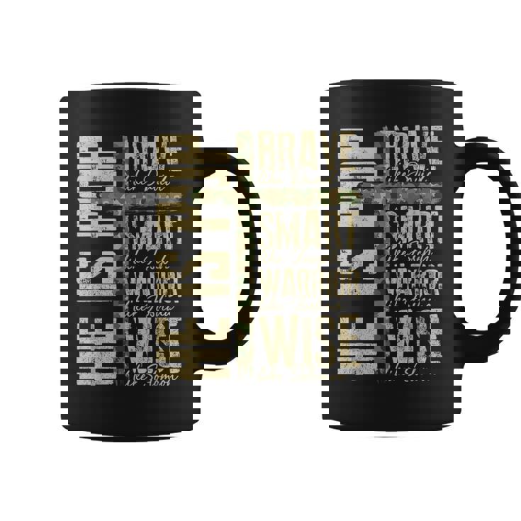 He Is Pop Camo Religious Father's Day Christian Dad Bible Coffee Mug