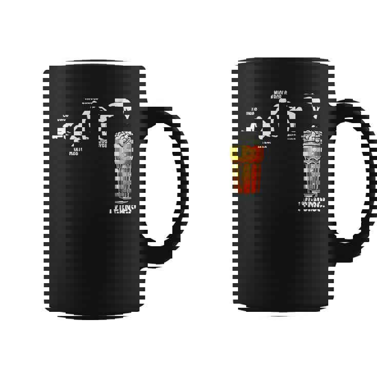 Por Finiernes Amante De La Cerveza Fin Deemana Taza de café