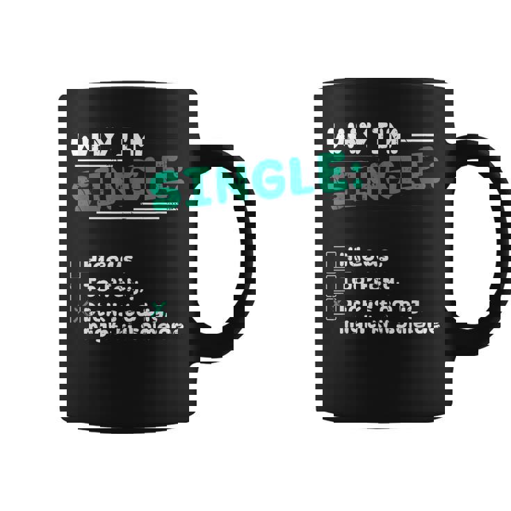 Pourquoi Jeuis Célibataire Hideux Trop Difficile Dick Est Trop Gros Tuer Quelqu'un Tasse