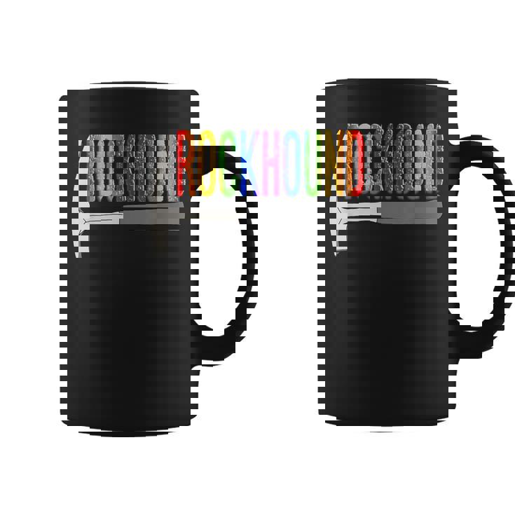 Rainbow Rockhound ロックピック 地質学ハンマー ロックハウンディング コーヒーマグ