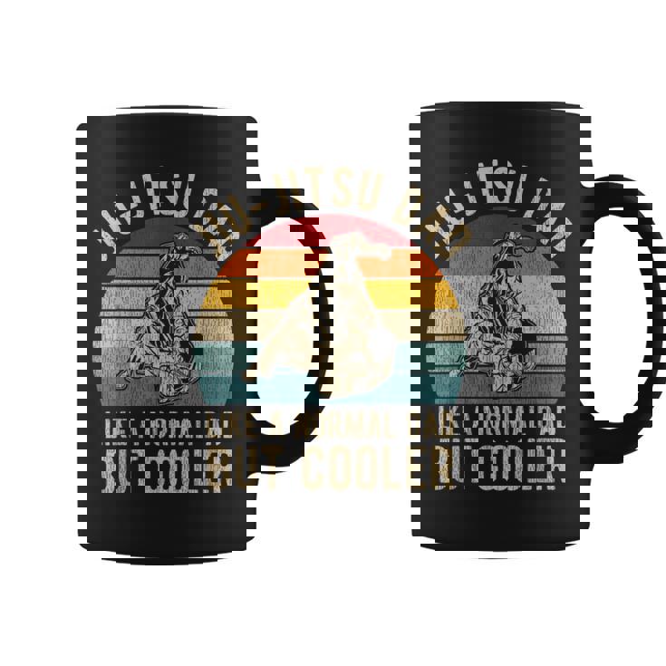 Retro Jiu-Jitsu Father Bjj Dad Tazze