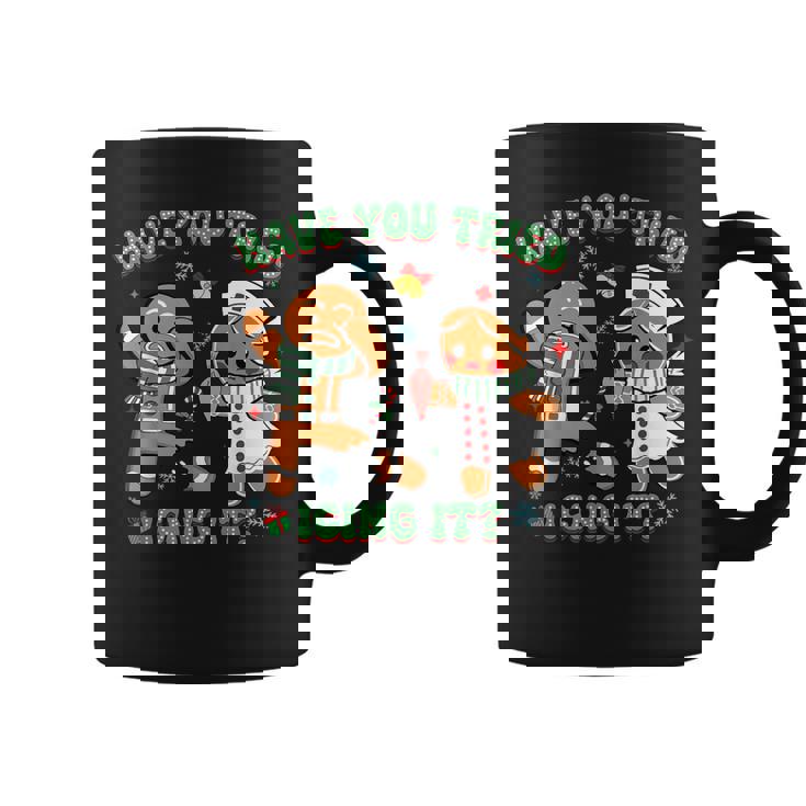Retro Nurse Christmas Gingerbread Have You Tried Icing It Coffee Mug