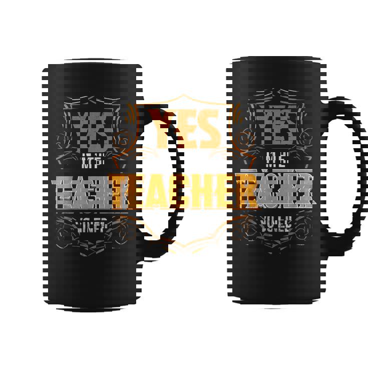 Retro Profession I'm The Teacher コーヒーマグ