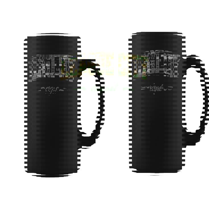 Round Rock College Texas Camouflage Coffee Mug