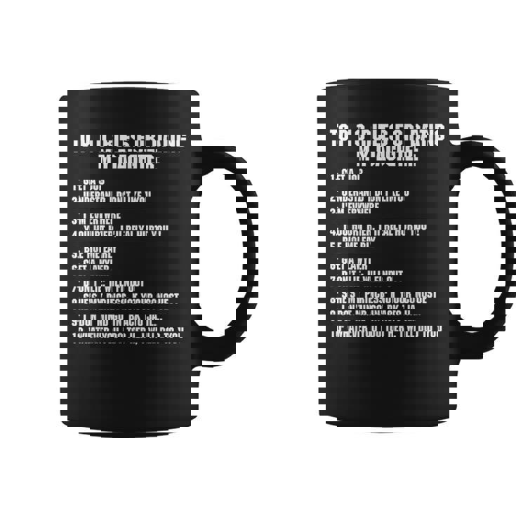 Rules For Dating My Daughter Dad ギフト コーヒーマグ