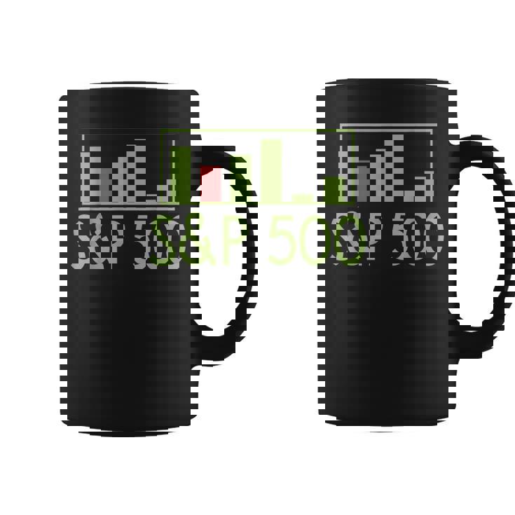 S&P 500 アメリカ株インデックス証券取引知識財務 コーヒーマグ