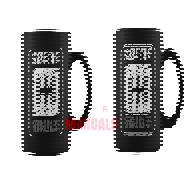 Save The Manuals Amoureux Deoitures À Transmission Automatique Tasse