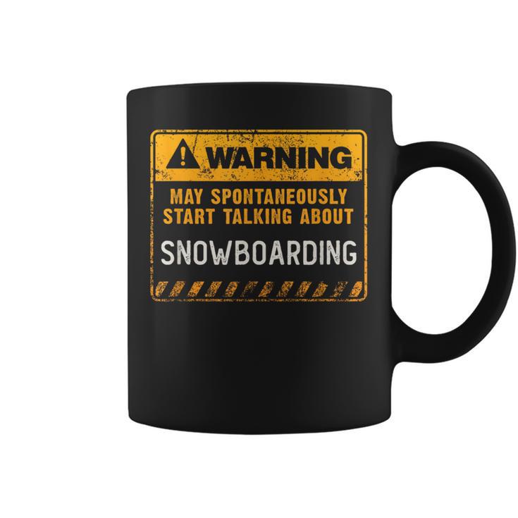 Señal De Advertencia Divertida Denowboard Taza de café