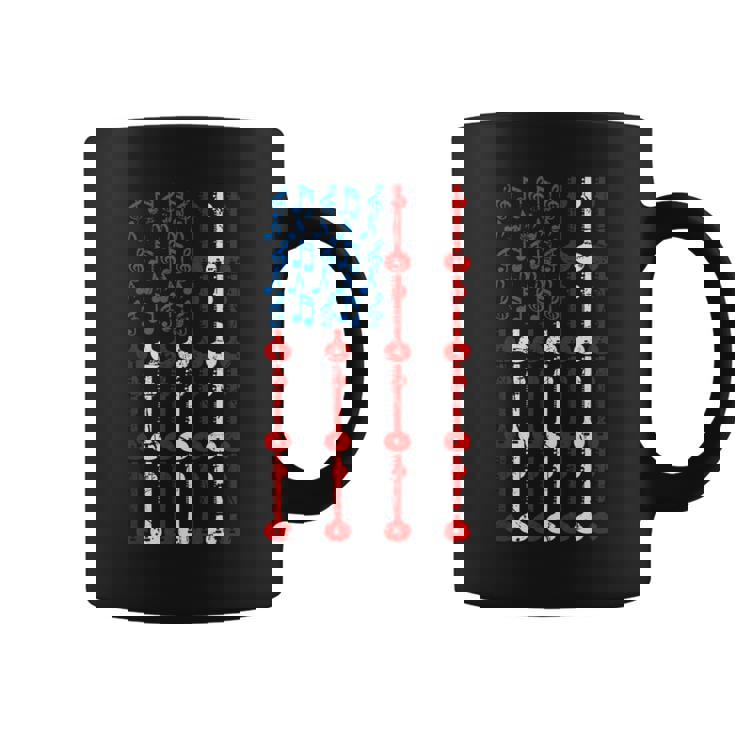 Sitar American Flag 4th Of July Men Women Sitarist USA Sitar Coffee Mug