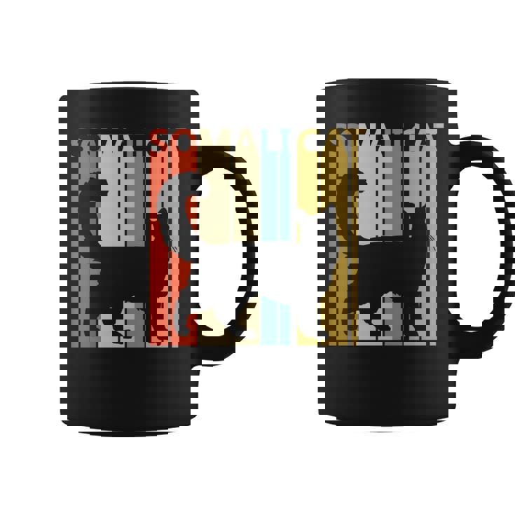 Somali -Omali ソマリ ネコ 長袖tシャツ コーヒーマグ