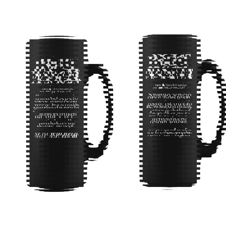 Sustantivo Project Manager Definition Gestión De Proyectos Taza de café