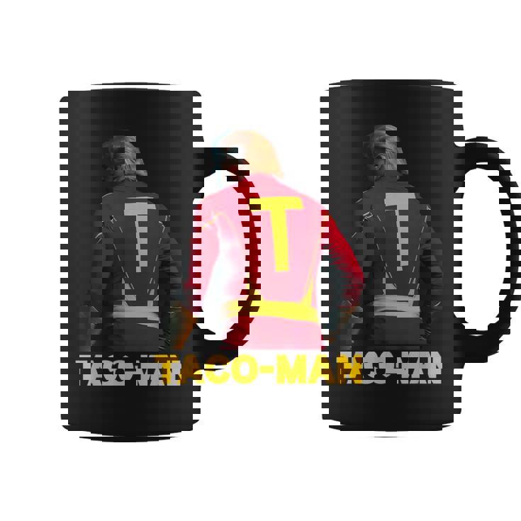 Taco-Man 面白い 反トランプ ハロウィーン 政治的コスチュームアイデア コーヒーマグ