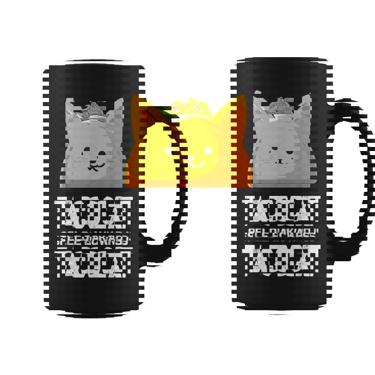 Tacocatpelled Backwards Is Tacocat ファニータコスキャットギフト コーヒーマグ