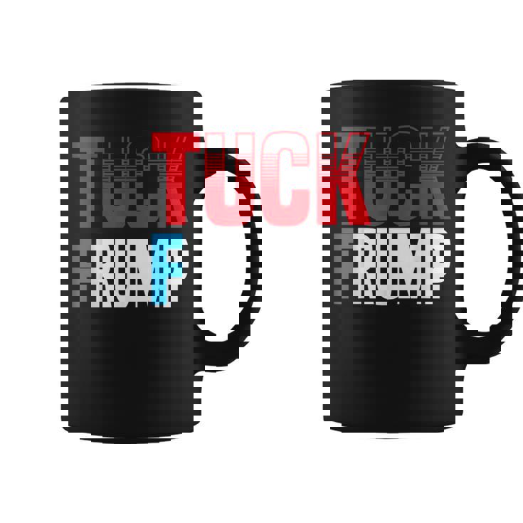 Tuck Frump 面白いアンチトランプデザイン。 コーヒーマグ