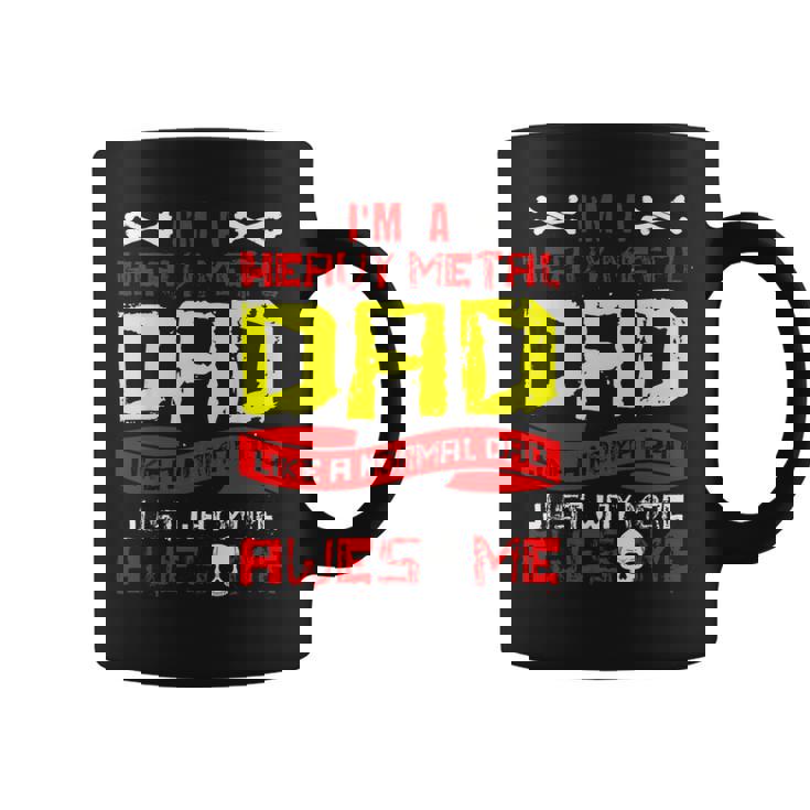 Uomo Heavy Metal Papà Amanti Della Musica Rock Regali Per La Festa Del Papà Tazze