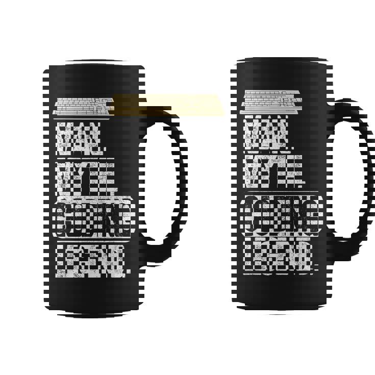 Uomo Mito Codifica Leggenda Coder Papà Geek Computer Programmer Tazze