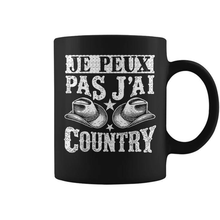 Vintage Humour Danseur Country Je Peux Pas J'ai Country Tasse