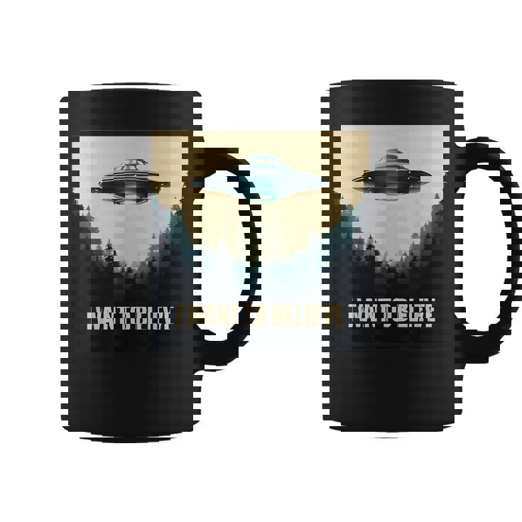 I Want To Believe ヴィンテージ Ufo エイリアン クラフト 夢の出会い コーヒーマグ