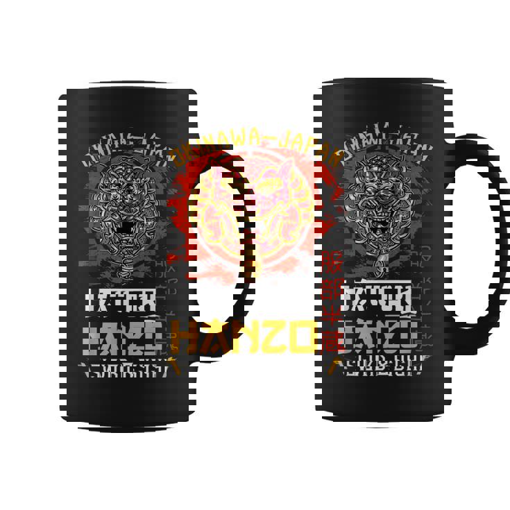 Warrior Warrior 沖縄 日本 はっとり 半蔵 剣と寿司 コーヒーマグ