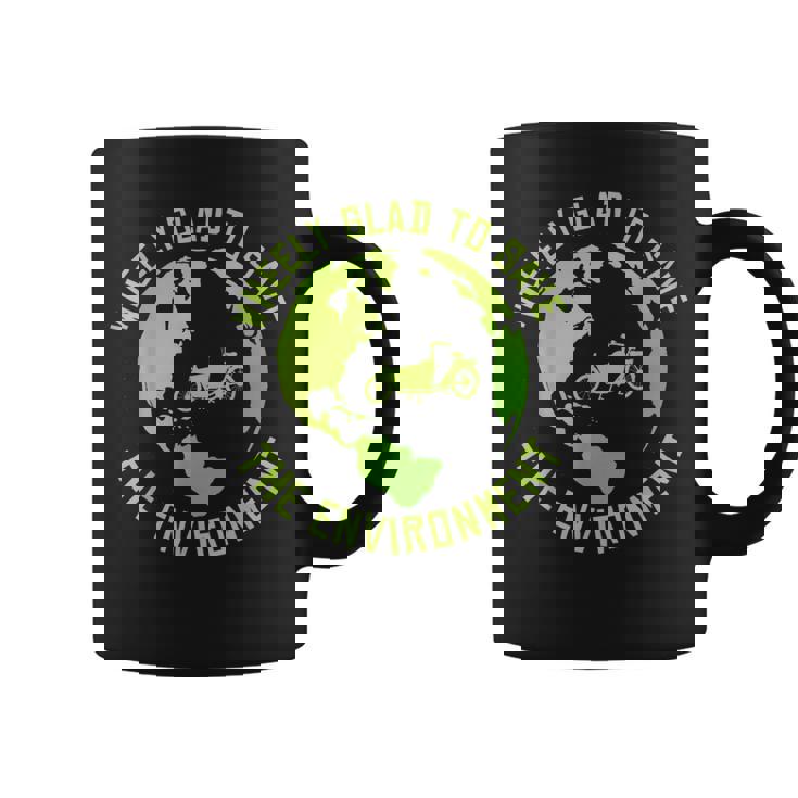 Wheelye Alegra Dealvar El Medio Ambiente Cargo Cargobike Taza de café