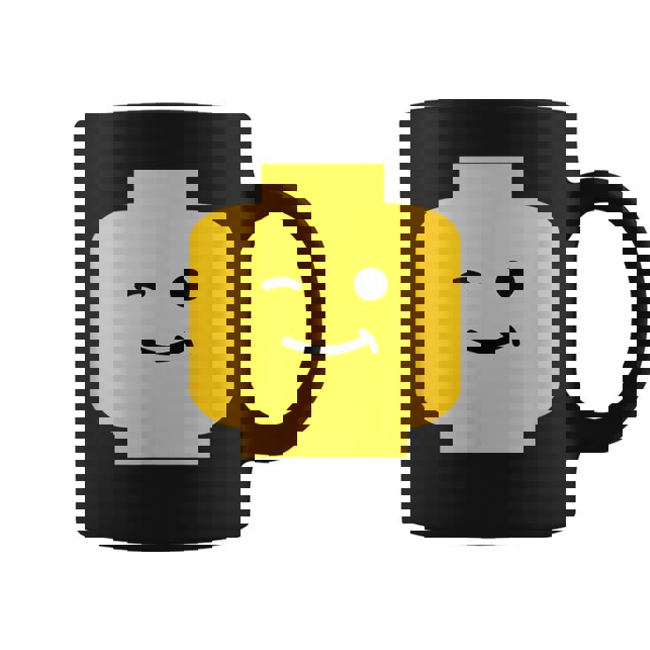 Winking Winky Face ミニフィグ ブリックトイtシャツ コーヒーマグ