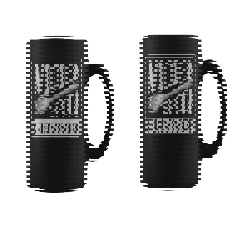 Wooden Spoon Survivor Champion I Survived The Wooden Spoon Coffee Mug