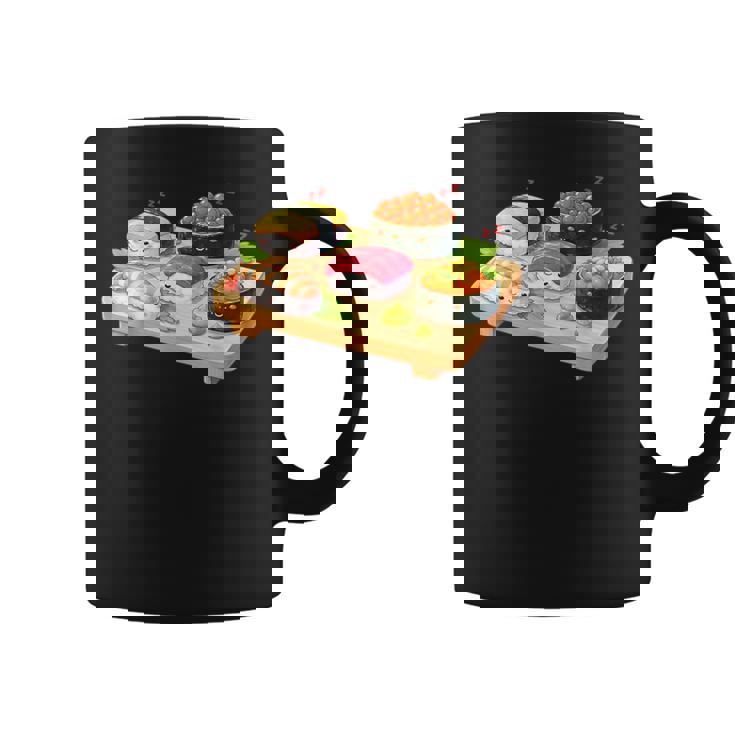 おもしろ寿司 かわいい かわいい 寝る食べ物 コーヒーマグ