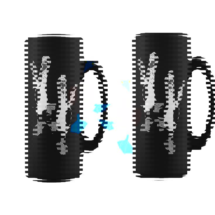 かわいいアオアシカツオドリ。 コーヒーマグ