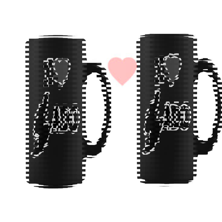 アイラブ・Sado 佐渡島 地図（I Love ハート）【47都道府県】Jimo-T ジモティ お土産 面白 コーヒーマグ