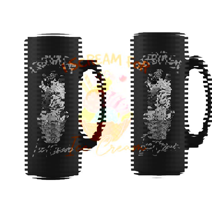 アイ・スクリーム・フォー・アイスクリーム コーヒーマグ