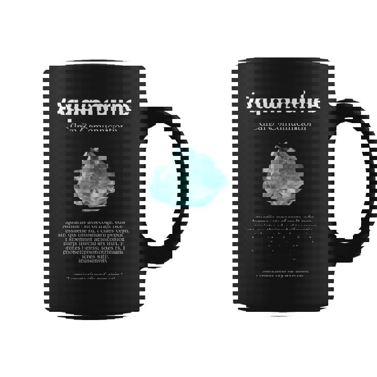 アクアマリンクリスタル 意味 アクアマリンの意味 定義 コーヒーマグ