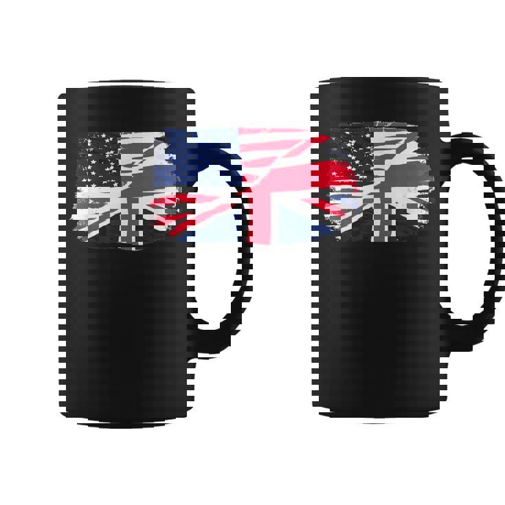 アメリカの国旗-ユニオンジャック-イギリスの国旗 Usa Flag Union Jack Uk Flag コーヒーマグ