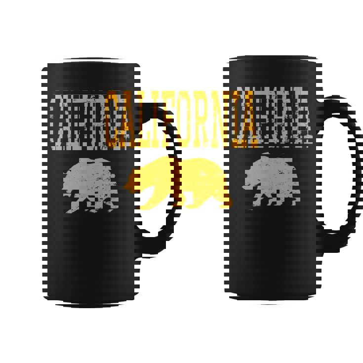 アンティーク調カリフォルニアゴールデンベア。 コーヒーマグ