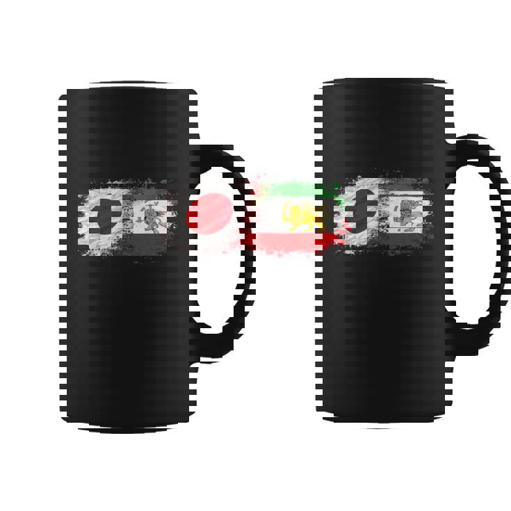 イランと日本一緒、半分日本人、半分イラン人 コーヒーマグ