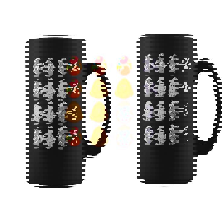 イースター数学教師、数学的数字パズル、イースターエッグ コーヒーマグ