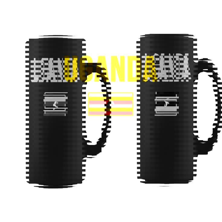 ウガンダ ウガンダの国旗 コーヒーマグ