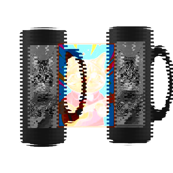 ウクレレ猫 コーヒーマグ