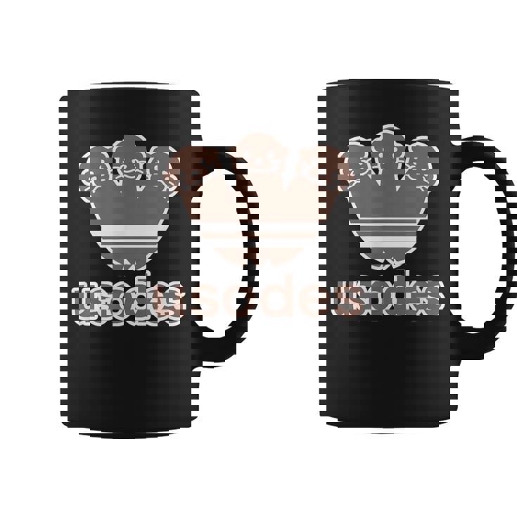 ウソデス Usodes かわうそです。《ブラウン 茶》コツメカワウソ かわいい ブランド パロディ 面白い コーヒーマグ