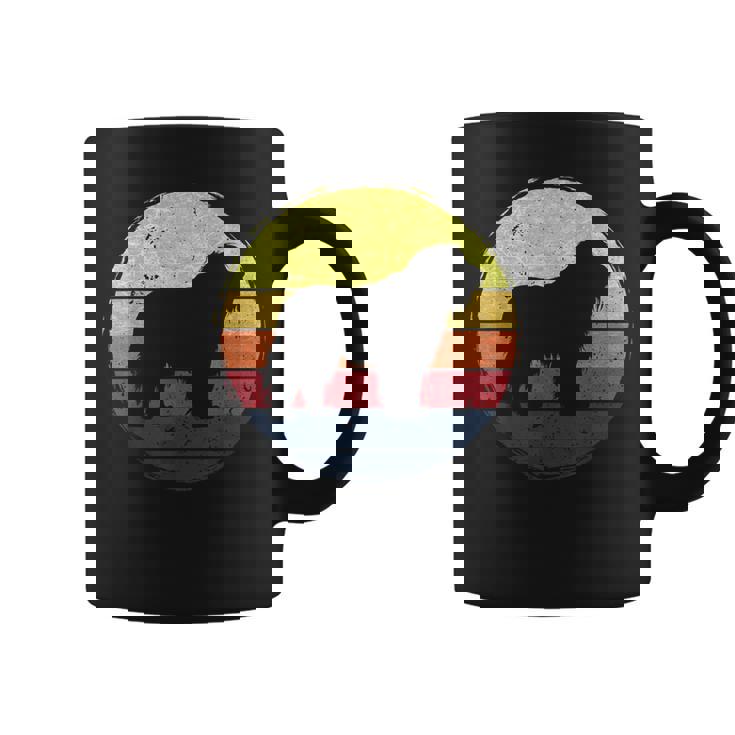 オールドイングリッシュシープドッグドッグレトロデザイン コーヒーマグ