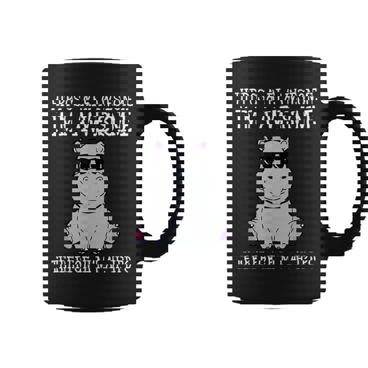 カバはすごいだから私はカバの面白いカバだ コーヒーマグ