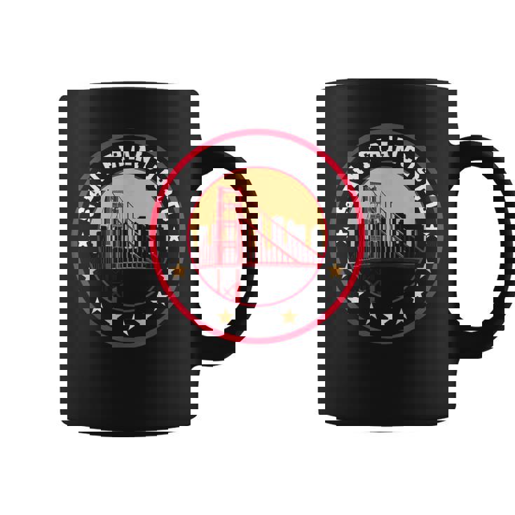 カリフォルニア サンフランシスコ シティ ギフト ブリッジ お土産f コーヒーマグ