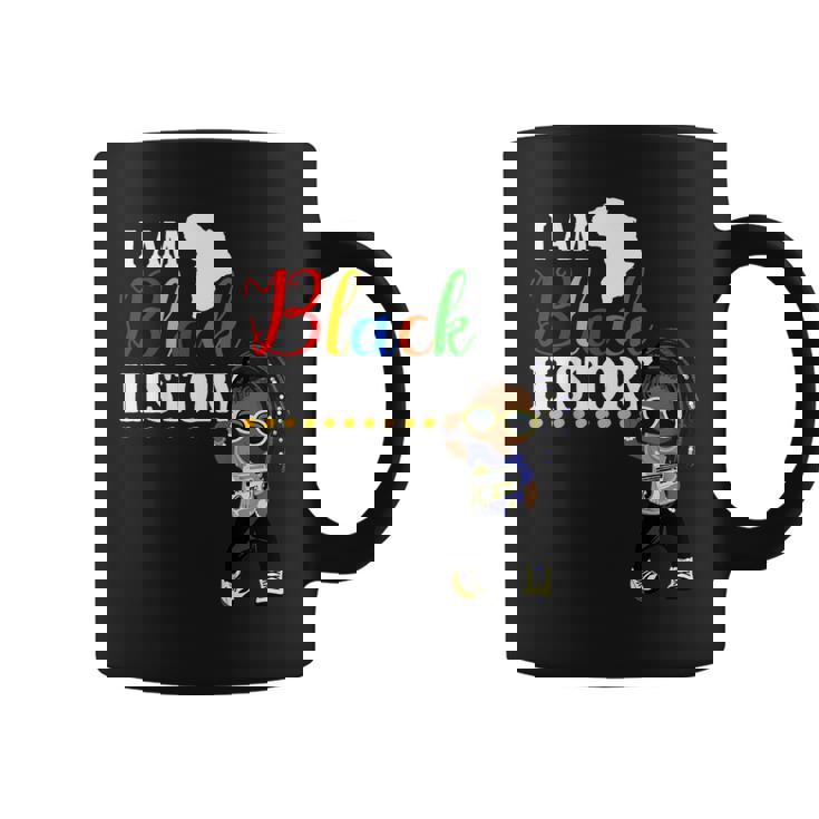 キッズ アイ・アム・ブラック・ヒストリー・シャツキッズガールズブラック・ヒストリー・マンス用 コーヒーマグ