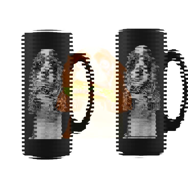 キャバリア・キング・チャールズ・スパニエル・バーガー コーヒーマグ