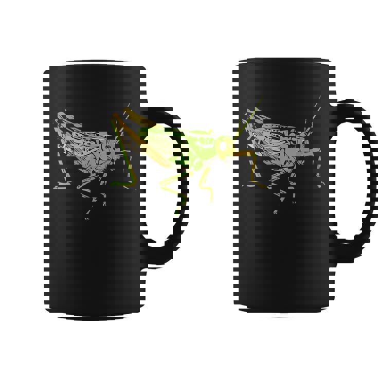 キリギリス アート デザイン イラスト イナゴ キリギリス コーヒーマグ