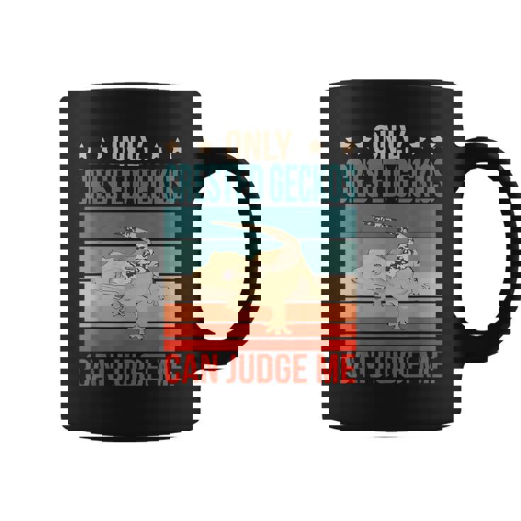 クレステッド・ゲッコーは私を判断できる 爬虫類 クレステッド・ゲッコー コーヒーマグ