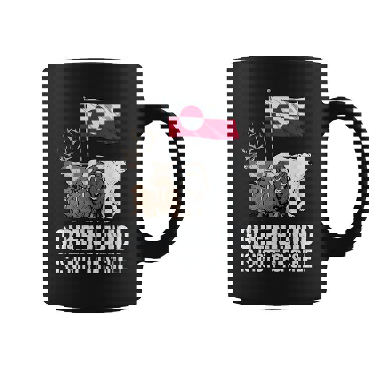 グリーンランド 非売品 グリーンランド 国旗 動物 グリーンランダー コーヒーマグ