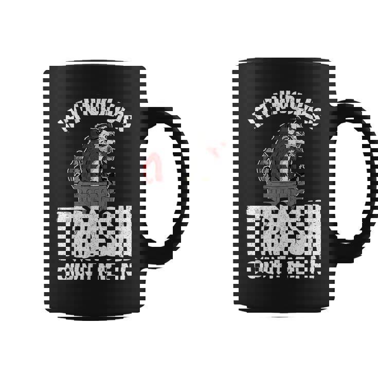 ゴミが関係するならオポッサムジョークでカウントしてくれポッサム コーヒーマグ